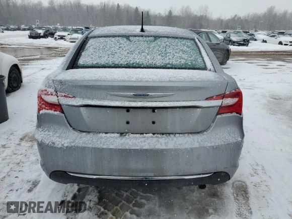 2013 Chrysler 200 LX with VIN 1C3CCBAB6DN512732, listed as a Copart auction lot 44967005 with 80,219 mi miles and Clean Title. Bid and sale history available at carsss.com. Image 6.
