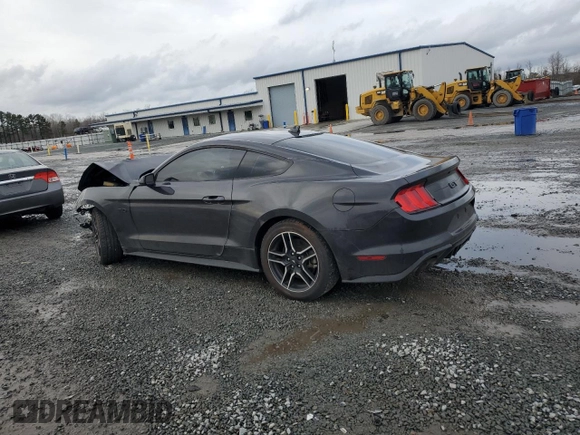 2022 Ford Mustang GT with VIN 1FA6P8CF1N5136952, listed as a Copart auction lot 53072855 with 71,665 mi miles and Salvage title. Bid and sale history available at DreamBid. Image 2.