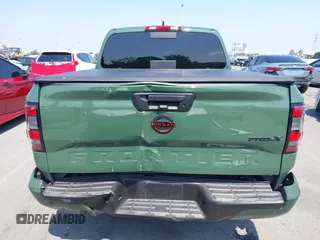 2024 Nissan Frontier SL with VIN 1N6ED1EJ0RN602640, listed as a IAAI auction lot 42465622 with 29,368 mi miles and . Bid and sale history available at DreamBid. Image 16.