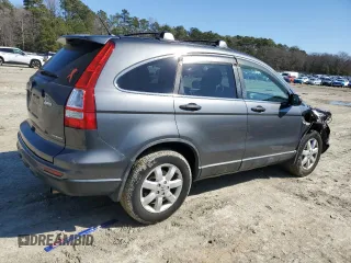 2011 Honda CR-V SE with VIN 5J6RE4H43BL059692, listed as a Copart auction lot 46409705 with 166,937 mi miles and Salvage Title. Bid and sale history available at carsss.com. Image 3.