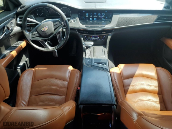 2018 Cadillac CT6 Luxury AWD with VIN 1G6KD5RSXJU150841, listed as a Copart auction lot 62670224 with 108,336 mi miles and Clean Title. Bid and sale history available at carsss.com. Image 8.