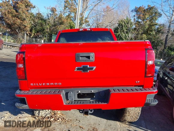 2018 Chevrolet Silverado 1500 LT with VIN 3GCUKREC7JG359913, listed as a IAAI auction lot 41848404 with 125,377 mi miles. Bid and sale history available at carsss.com. Image 16.