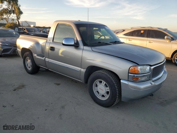1999 GMC New Sierra 1500 SLE with VIN 1GTEC14T1XZ519751, listed as a Copart auction lot 88065465 with 195,547 mi miles and Salvage Title. Bid and sale history available at carsss.com. Image 4.