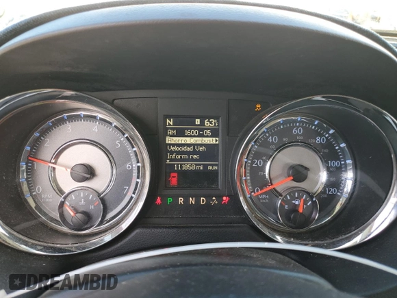 2016 Chrysler Town & Country Touring with VIN 2C4RC1BG0GR173581, listed as a Copart auction lot 51011515 with 111,858 mi miles and Salvage Title. Bid and sale history available at carsss.com. Image 9.