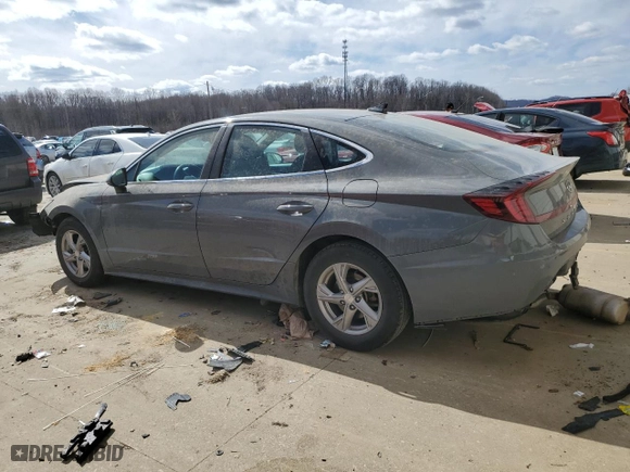 2021 Hyundai Sonata SE with VIN 5NPEG4JA5MH069145, listed as a Copart auction lot 47128885 with 124,485 mi miles and Salvage Title. Bid and sale history available at carsss.com. Image 2.