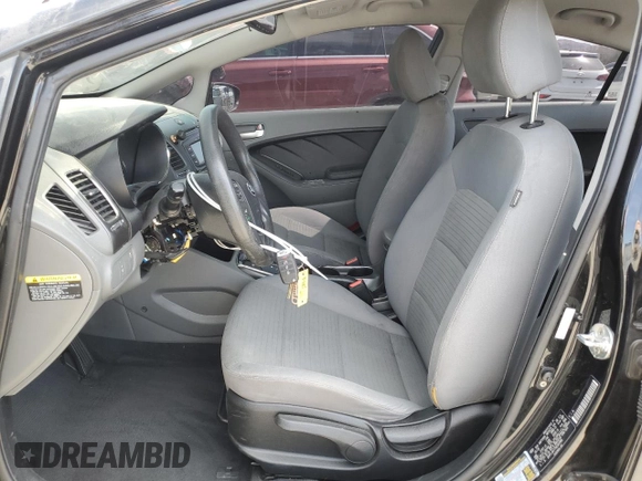2017 Kia Forte LX with VIN 3KPFL4A77HE062986, listed as a Copart auction lot 52036365 with 98,679 mi miles and Salvage Title. Bid and sale history available at carsss.com. Image 7.