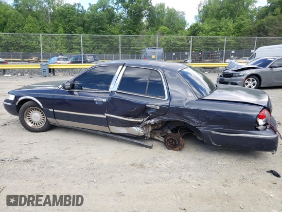 1999 Mercury Grand Marquis LS с VIN 2MEFM75W2XX683074, выставлен на аукционе Copart как лот 55679225 с пробегом 198 956 миль миль и Списание • Salvage title. История ставок и продаж доступна на DreamBid. Изображение 2.