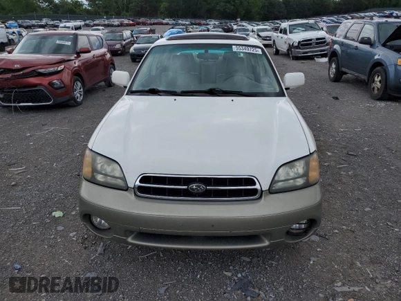 2001 Subaru Legacy Outback Limited with VIN 4S3BE686417210227, listed as a Copart auction lot 55349725 with 248,819 mi miles and Salvage title. Bid and sale history available at DreamBid. Image 5.