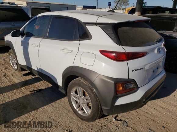 2019 Hyundai Kona SE with VIN KM8K1CAA7KU334905, listed as a Copart auction lot 64277572 with 69,604 mi miles. Bid and sale history available at carsss.com. Image 3.
