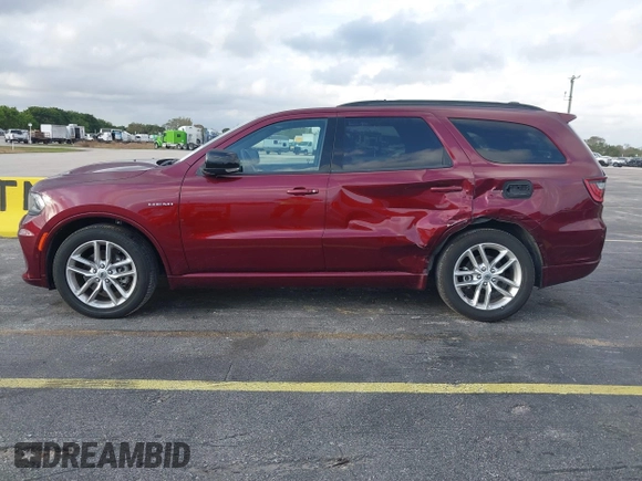 2024 Dodge Durango R/T Plus z VIN 1C4SDJCT1RC187866, wystawiony jako IAAI lot #41620255 z przebiegiem 23 790 mil mil oraz . Historia ofert i sprzedaży dostępna na DreamBid. Obrazek 14.