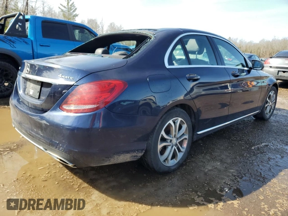 2017 Mercedes-Benz C 300 with VIN 55SWF4KB0HU184138, listed as a Copart auction lot 51736365 with 164,744 mi miles and Clean title. Bid and sale history available at DreamBid. Image 3.