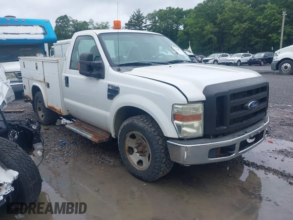 2008 Ford F-350 with VIN 1FDSF30518EB85528, listed as a IAAI auction lot 42470231 with 209,284 mi miles and . Bid and sale history available at DreamBid. Image 1.