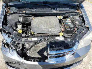 2013 Dodge Grand Caravan Crew with VIN 2C4RDGDG7DR795748, listed as a Copart auction lot 50329195 with 223,956 mi miles and Salvage Title. Bid and sale history available at DreamBid. Image 12.