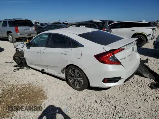 2017 Honda Civic EX-T with VIN 2HGFC1F35HH645714, listed as a Copart auction lot 48989565 with Not Provided miles and Salvage Title. Bid and sale history available at carsss.com. Image 2.
