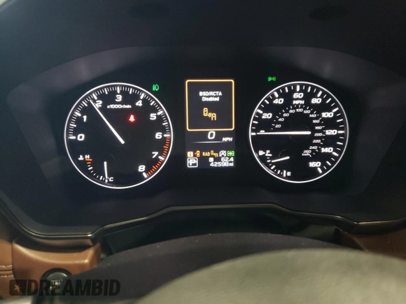 2022 Subaru Outback Touring with VIN 4S4BTAPC7N3210165, listed as a Copart auction lot 56468405 with 42,598 mi miles and Salvage title. Bid and sale history available at DreamBid. Image 9.
