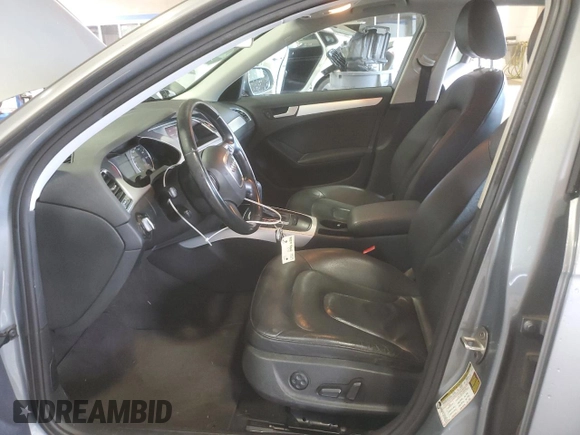 2011 Audi A4 Premium with VIN WAUAFAFLXBN046433, listed as a Copart auction lot 57115635 with 130,828 mi miles and Salvage title. Bid and sale history available at DreamBid. Image 7.