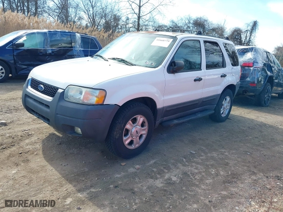 2003 Ford Escape XLT Popular 2 with VIN 1FMCU93163KB78008, listed as a IAAI auction lot 41660779 with 153,898 mi miles. Bid and sale history available at carsss.com. Image 2.