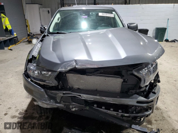 2021 Ford Ranger XL with VIN 1FTER4FH9MLD87782, listed as a Copart auction lot 88584485 with 58,230 mi miles and Salvage Title. Bid and sale history available at DreamBid. Image 5.