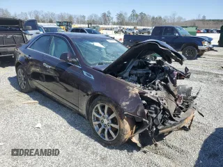 2008 Cadillac CTS RWD w/1SB with VIN 1G6DV57V480213968, listed as a Copart auction lot 48681545 with 0 mi miles and Salvage Title. Bid and sale history available at carsss.com. Image 4.