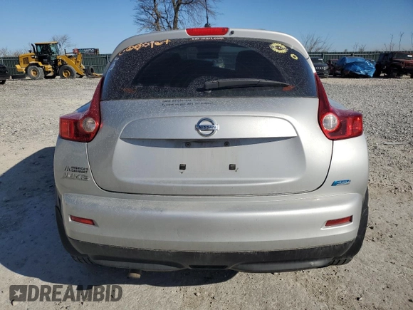 2014 Nissan Juke SV with VIN JN8AF5MR8ET362399, listed as a Copart auction lot 48682385 with 148,765 mi miles and Salvage Title. Bid and sale history available at carsss.com. Image 6.