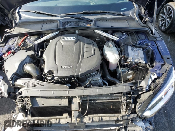 2019 Audi A5 Sportback Premium Plus with VIN WAUENCF57KA039951, listed as a Copart auction lot 80901513 with 43,242 mi miles. Bid and sale history available at carsss.com. Image 11.