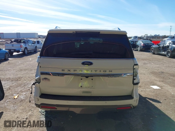 2022 Ford Expedition King Ranch with VIN 1FMJU1PT2NEA07911, listed as a IAAI auction lot 41298041 with 1 mi miles. Bid and sale history available at carsss.com. Image 16.