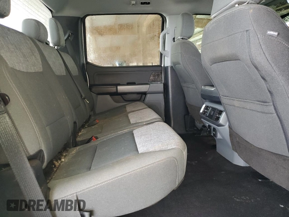 2023 Ford F-150 XL with VIN 1FTFW1E59PKE35312, listed as a Copart auction lot 50796195 with 19,849 mi miles and Salvage Title. Bid and sale history available at carsss.com. Image 10.