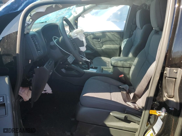 2024 Nissan Frontier S with VIN 1N6ED1CL3RN663193, listed as a Copart auction lot 46822565 with 0 mi miles and Non Repairable. Bid and sale history available at carsss.com. Image 7.