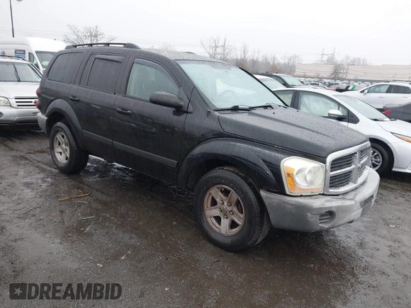 2005 Dodge Durango SXT with VIN 1D4HB38N35F554011, listed as a IAAI auction lot 40873398 with 170,538 mi miles and . Bid and sale history available at DreamBid. Image 1.
