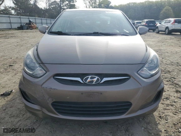 2014 Hyundai Accent GLS with VIN KMHCT4AE2EU658601, listed as a Copart auction lot 51180355 with 132,147 mi miles and Salvage Title. Bid and sale history available at carsss.com. Image 5.