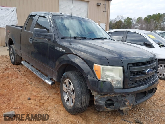 2013 Ford F-150 XL with VIN 1FTFX1CF9DKG19444, listed as a IAAI auction lot 41460656 with 186,309 mi miles. Bid and sale history available at carsss.com. Image 1.