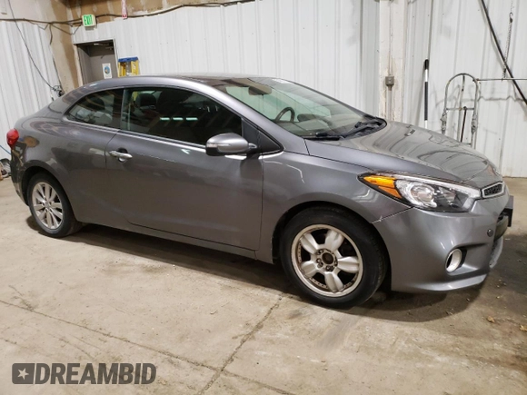 2016 Kia Forte EX with VIN KNAFX6A81G5649992, listed as a Copart auction lot 54097445 with 55,450 mi miles and Clean Title. Bid and sale history available at DreamBid. Image 4.