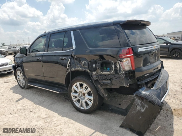 2021 Chevrolet Tahoe High Country with VIN 1GNSCTKT9MR401919, listed as a Copart auction lot 66669384 with 65,937 mi miles and Salvage Title. Bid and sale history available at carsss.com. Image 2.