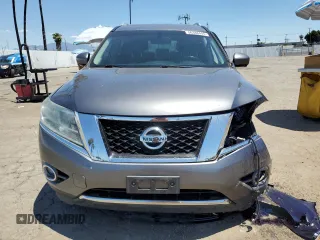 2016 Nissan Pathfinder Platinum with VIN 5N1AR2MNXGC664001, listed as a Copart auction lot 56388445 with 101,868 mi miles and Salvage title. Bid and sale history available at DreamBid. Image 5.