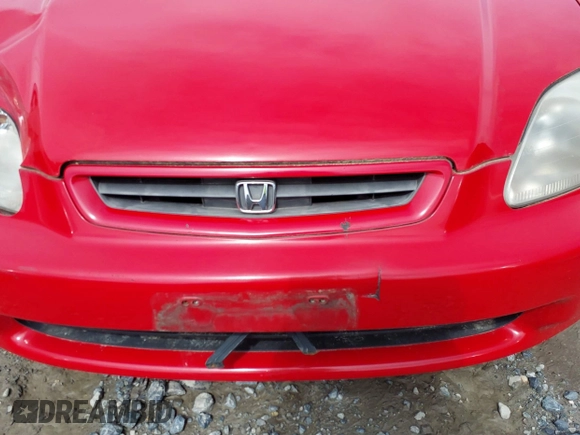 1998 Honda Civic DX with VIN 1HGEJ622XWL045346, listed as a IAAI auction lot 41111294 with 73,212 mi miles. Bid and sale history available at carsss.com. Image 17.