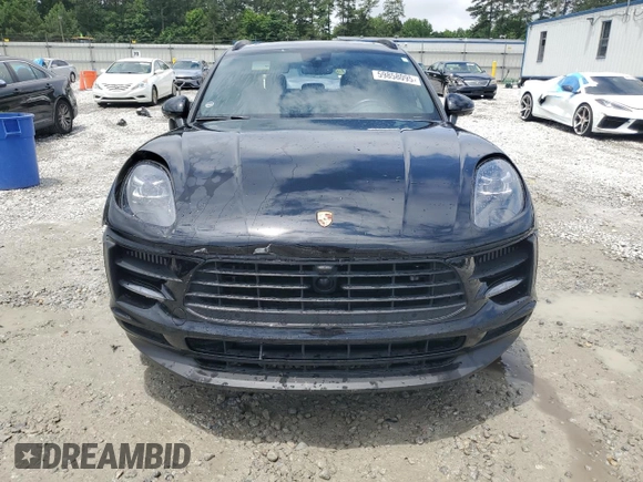 2021 Porsche Macan S with VIN WP1AB2A56MLB36771, listed as a Copart auction lot 59858095 with Not provided miles and Salvage title. Bid and sale history available at DreamBid. Image 5.