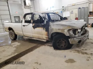 2007 Dodge Ram 2500 SLT with VIN 1D7KS28D47J583611, listed as a Copart auction lot 42685365 with 0 mi miles and Salvage Title. Bid and sale history available at carsss.com. Image 4.