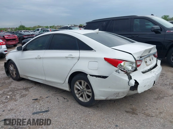 2013 Hyundai Sonata GLS with VIN 5NPEB4ACXDH725856, listed as a IAAI auction lot 41894412 with 137,855 mi miles and . Bid and sale history available at carsss.com. Image 3.