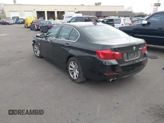 2014 BMW 5 Series 528i with VIN WBA5A5C5XED502261, listed as a IAAI auction lot 41418334 with 139,983 mi miles. Bid and sale history available at carsss.com. Image 3.