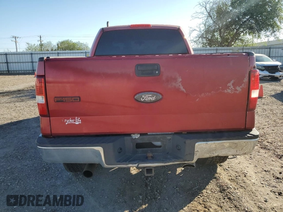 2007 Ford F-150 XLT with VIN 1FTRW14W07FA61866, listed as a Copart auction lot 86351004 with 250,615 mi miles and Salvage title. Bid and sale history available at DreamBid. Image 6.