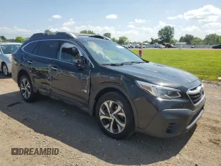 2021 Subaru Outback Touring with VIN 4S4BTAPC5M3124738, listed as a Copart auction lot 62161295 with 42,363 mi miles and Salvage title. Bid and sale history available at DreamBid. Image 4.