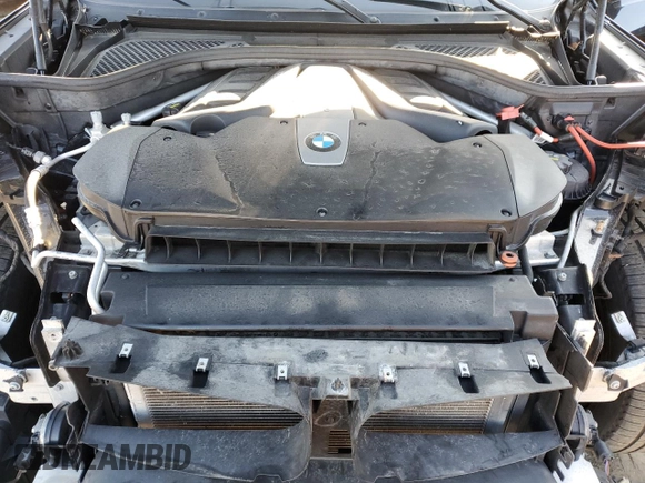 2018 BMW X6 xDrive50i with VIN 5UXKU6C52J0W38970, listed as a Copart auction lot 47597375 with 76,538 mi miles and Salvage Title. Bid and sale history available at carsss.com. Image 11.