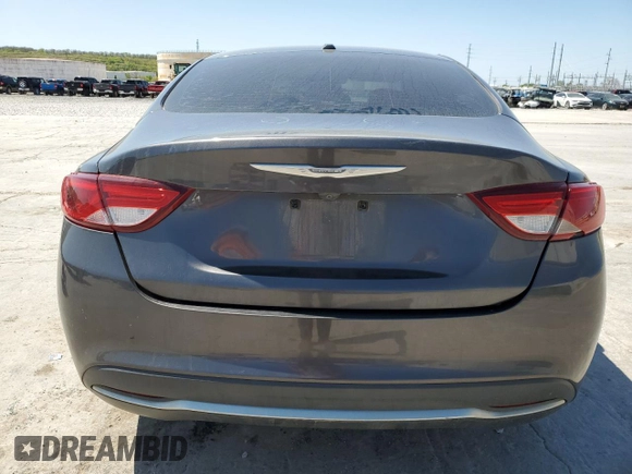 2015 Chrysler 200 Limited with VIN 1C3CCCAB2FN535692, listed as a Copart auction lot 52979025 with 78,299 mi miles and Salvage Title. Bid and sale history available at carsss.com. Image 6.