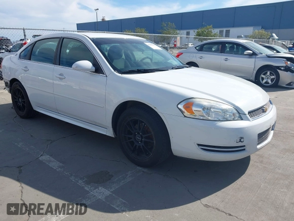2015 Chevrolet Impala LS z VIN 2G1WA5E35F1136492, wystawiony jako IAAI lot #42009883 z przebiegiem 162 367 mil mil oraz . Historia ofert i sprzedaży dostępna na DreamBid. Obrazek 1.