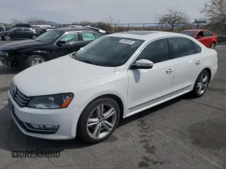 2014 Volkswagen Passat SEL Premium z VIN 1VWCN7A38EC011699, wystawiony jako Copart lot #49990445 z przebiegiem 116 753 mil mil oraz Szkoda całkowita • Salvage title. Historia ofert i sprzedaży dostępna na DreamBid. Obrazek 1.