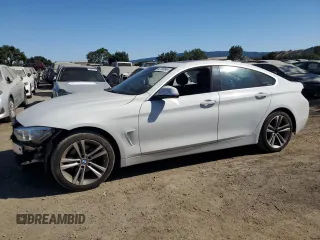2017 BMW 4 Series 430i xDrive with VIN WBA4F9C33HG813021, listed as a Copart auction lot 63780845 with 69,520 mi miles and Salvage title. Bid and sale history available at DreamBid. Image 1.
