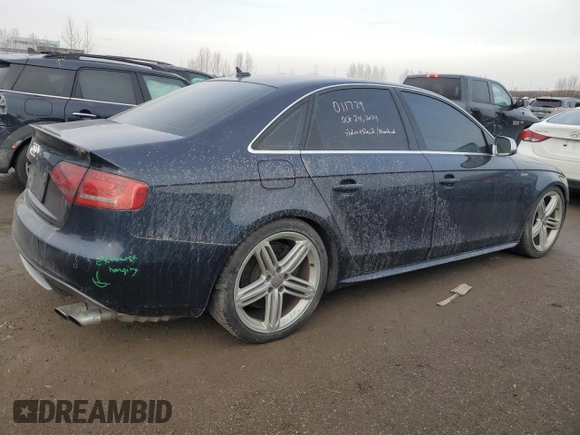 2011 Audi S4 Premium with VIN WAUFGCFL2BA011729, listed as a Copart auction lot 83214764 with 204,731 mi miles and Clean Title. Bid and sale history available at carsss.com. Image 3.