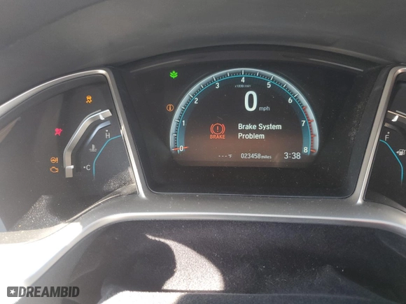 2018 Honda Civic Sedan EX-T with VIN 2HGFC1F31JH643531, listed as a Copart auction lot 48196485 with 23,458 mi miles and Clean Title. Bid and sale history available at carsss.com. Image 9.