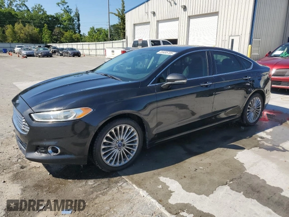 2014 Ford Fusion Titanium с VIN 3FA6P0K99ER282184, выставлен на аукционе Copart как лот 55485705 с пробегом 170 551 миль миль и Списание • Salvage title. История ставок и продаж доступна на DreamBid. Изображение 1.