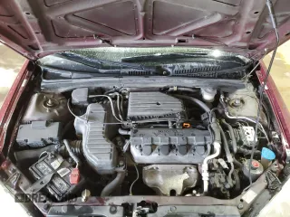 2003 Honda Civic EX with VIN 2HGES26783H587405, listed as a Copart auction lot 54131895 with 180,719 mi miles and Salvage Title. Bid and sale history available at carsss.com. Image 11.